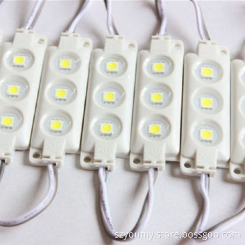 LED5050 Injection Molding waterproof 3LEDs advertising light
